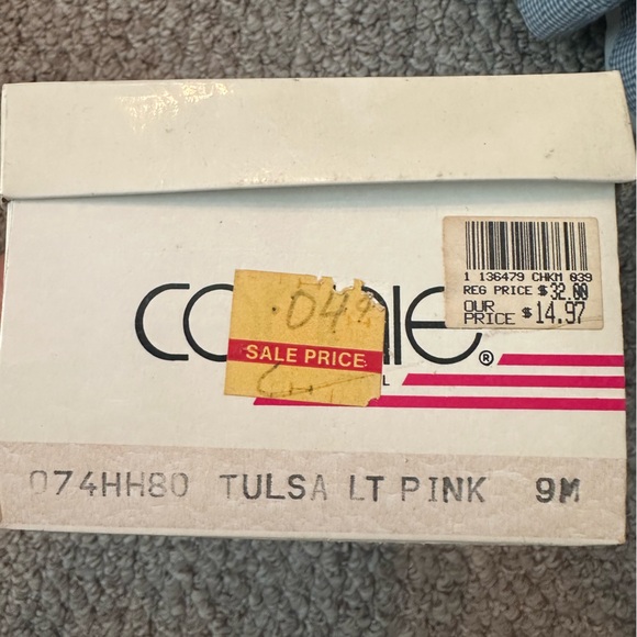 Connie Pink Woven Leather Flats - Picture 6 of 6